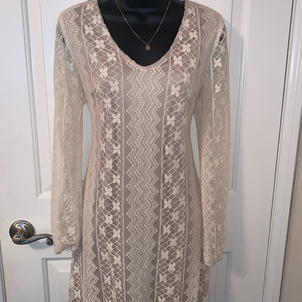 Cream dress